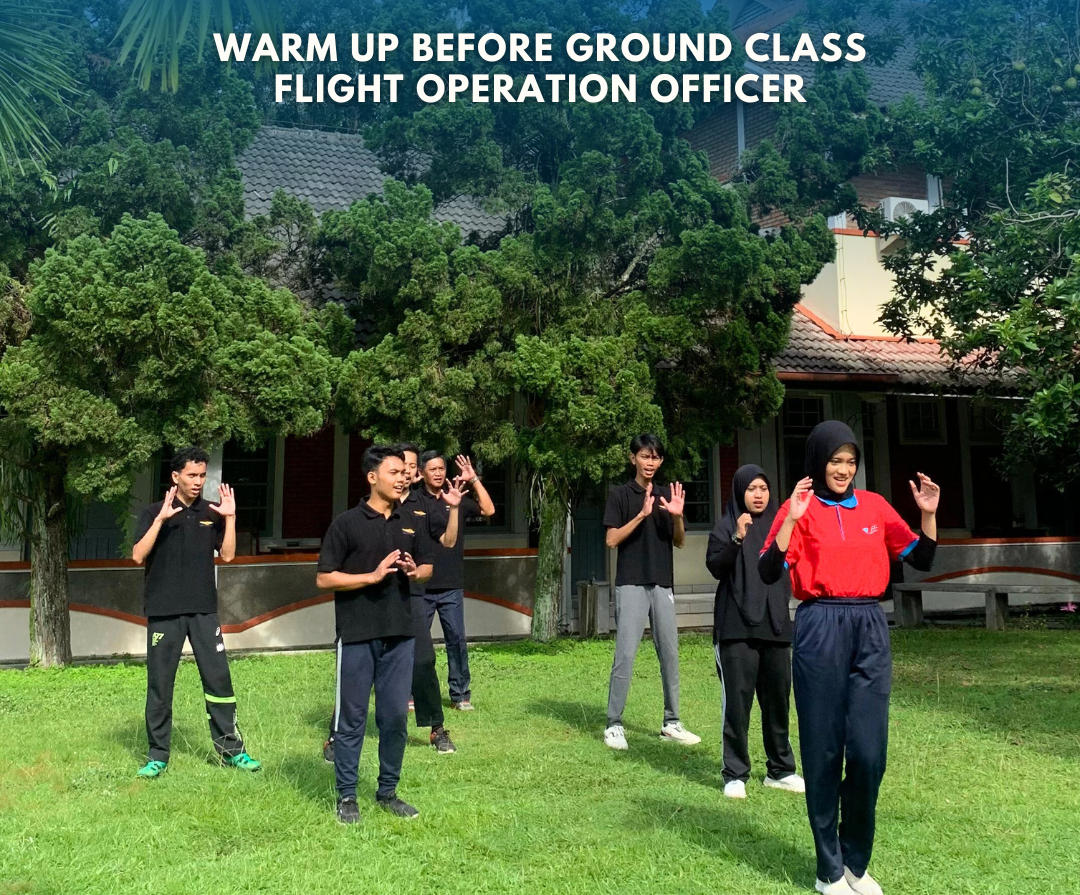 Warm Up Before Ground Class Flight Operation Officer