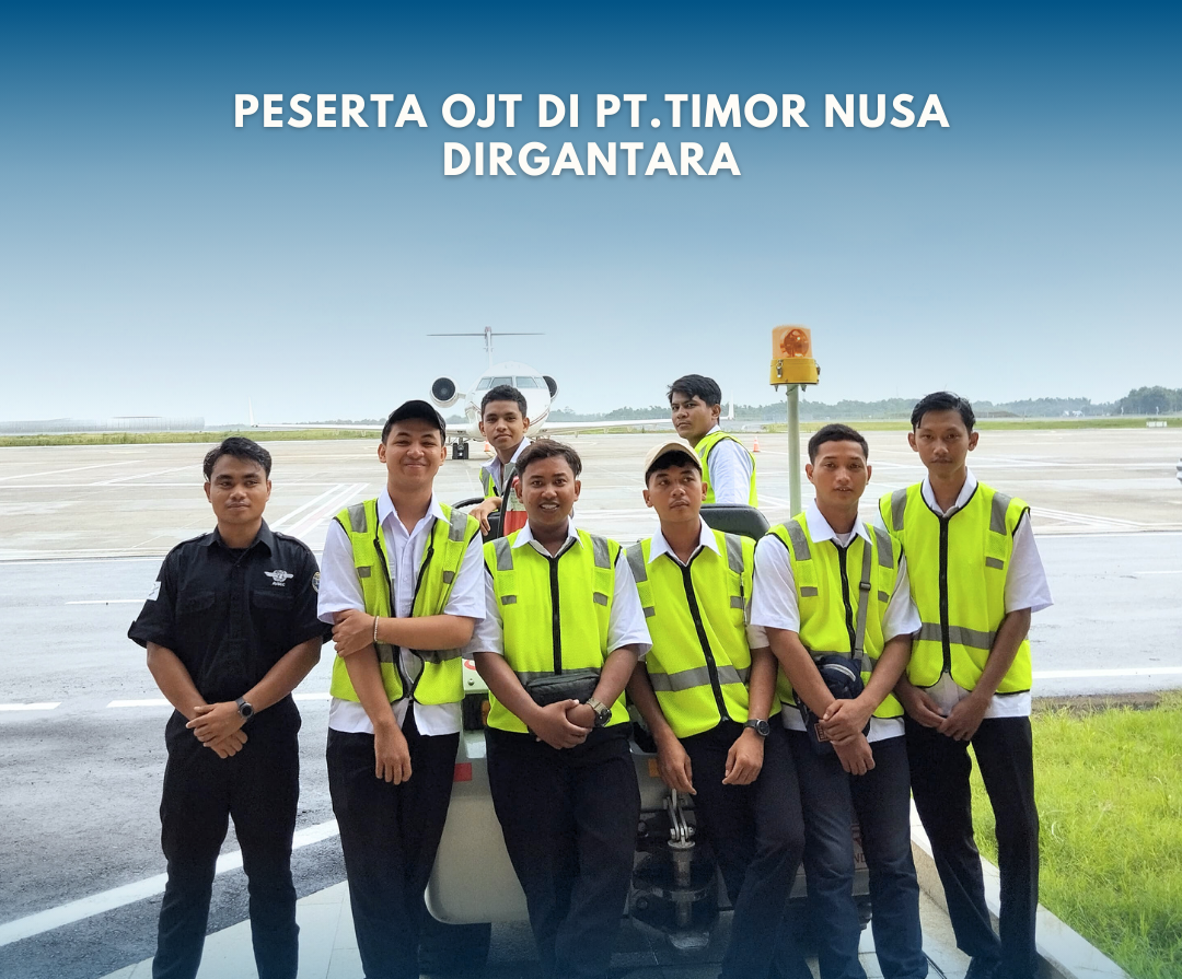 Peserta OJT di PT. Timor Nusa Dirgantara